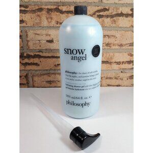 Philosophy: Snow Angel - 64oz Hydrating Shower Gel, Shampoo, Bubble Bath w/ Pump